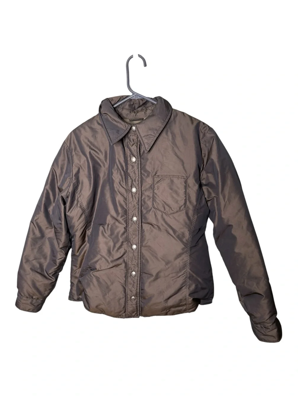Banana Republic Brown Down Puffer Jacket Women's Medium